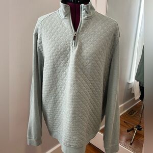 Tasso Elba 1/4 Zip Sweatshirt.  Size is XL